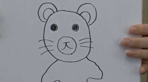 藤田綾画伯のイラストのクマ